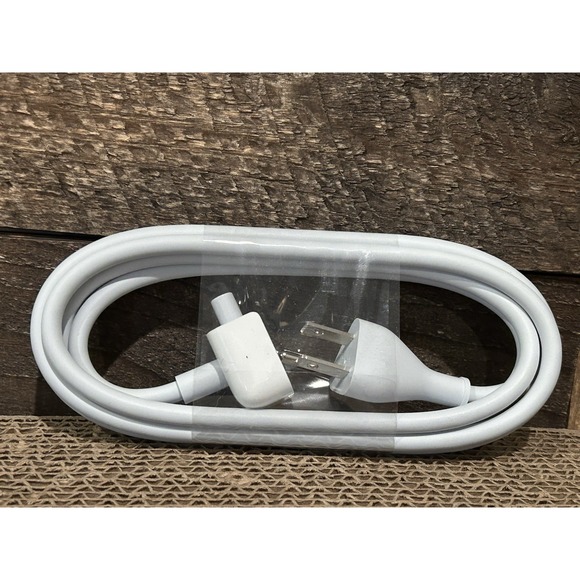 Apple Macbook Pro 6ft Power AC Adapter Power Extension Cable Cord 100% Genuine - Picture 1 of 4